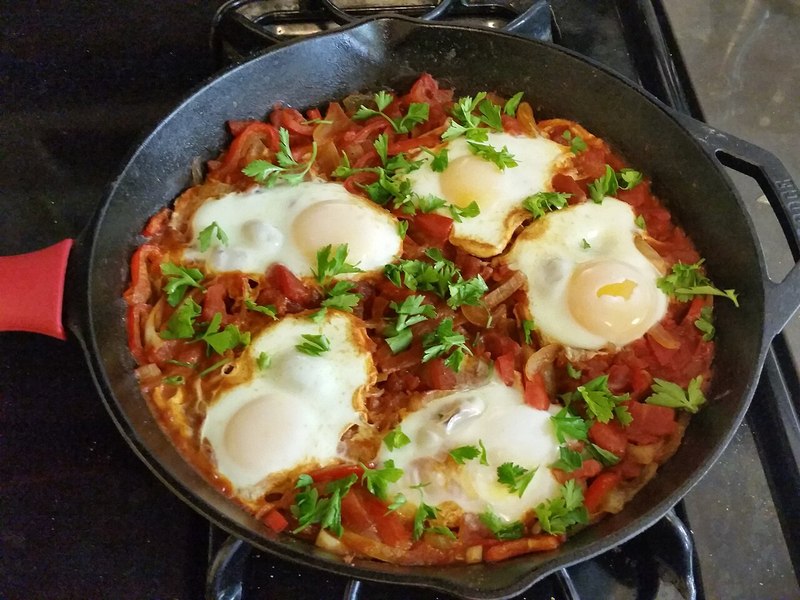 Chakchouka aux œufs